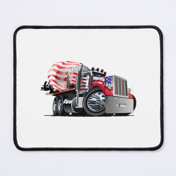 Item preview, Cute Cartoon Mixer Truck Illustration for Kids and Construction Fans designed and sold by matrixyt.