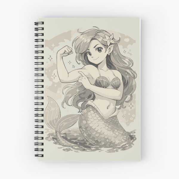 Item preview, Strong Mermaid – Power Tattoo Design designed and sold by Pineapple-Tree.
