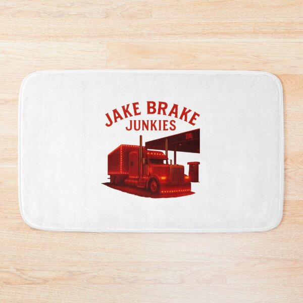 Item preview, Jake Brake Junkies Red Pete Light Show Trucking Design for Truck Enthusiasts designed and sold by matrixyt.
