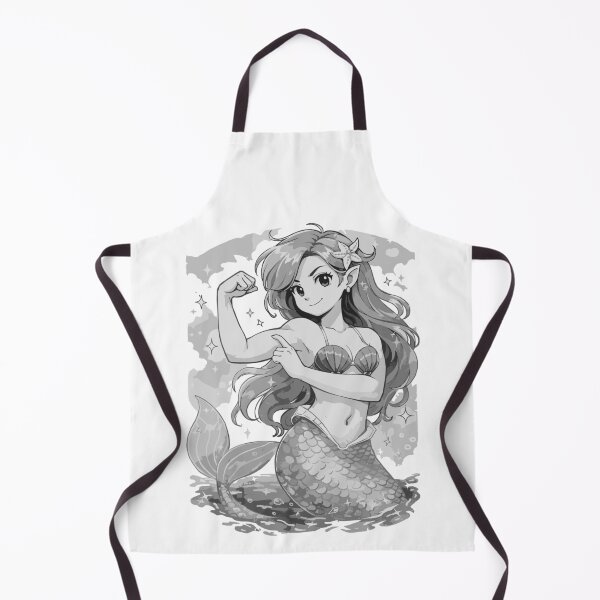 Item preview, Strong Mermaid – Power Tattoo Design designed and sold by Pineapple-Tree.