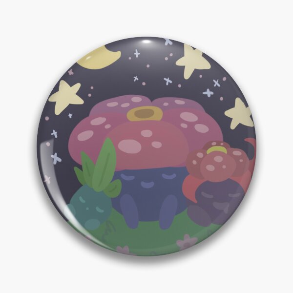 Item preview, Sleepy Oddish Trio Sticker designed and sold by Ashley Moen.
