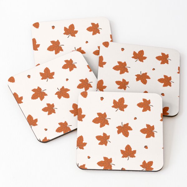 Item preview, Autumn Maple Leaves Seamless Pattern designed and sold by jianina-alondra.