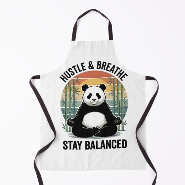 Item preview, Zen Panda Hustle And Breathe Stay Balanced Yoga designed and sold by Pyt27.