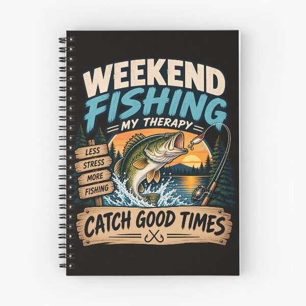 Item preview, Weekend Fishing Is My Therapy – Fishing Gift designed and sold by MiSuPa Studio.