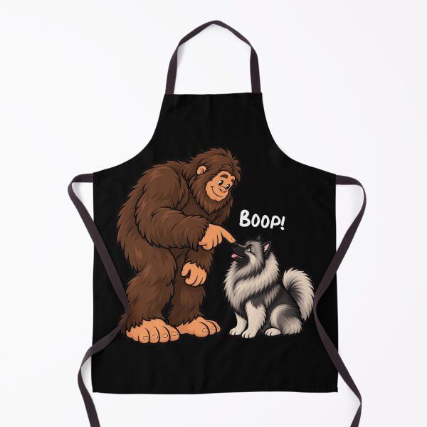 Item preview, Bigfoot and Keeshond Boop Fun Design Sasquatch designed and sold by rafaeltto.