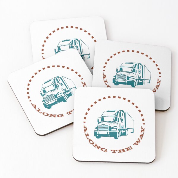 Item preview, Vintage Trucker Art | Classic Truck Design | Along the Way designed and sold by Half Mess.