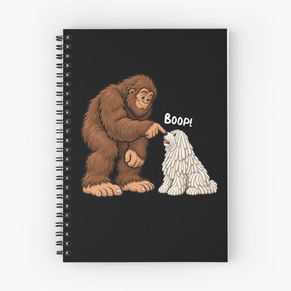 Item preview, Bigfoot and Komondor Boop Fun Design Sasquatch designed and sold by rafaeltto.