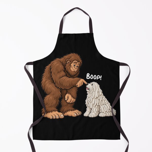 Item preview, Bigfoot and Komondor Boop Fun Design Sasquatch designed and sold by rafaeltto.