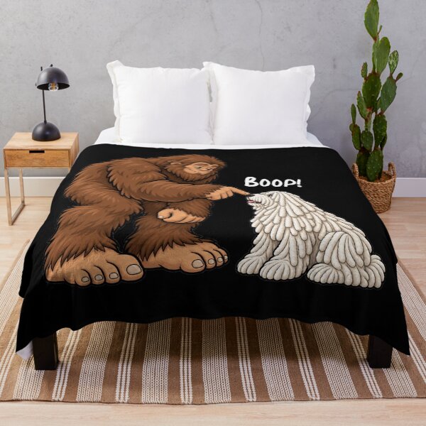 Item preview, Bigfoot and Komondor Boop Fun Design Sasquatch designed and sold by rafaeltto.