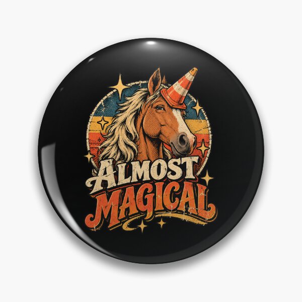 Item preview, Almost Magical Funny Unicorn Humor designed and sold by DarkRelicStudio.