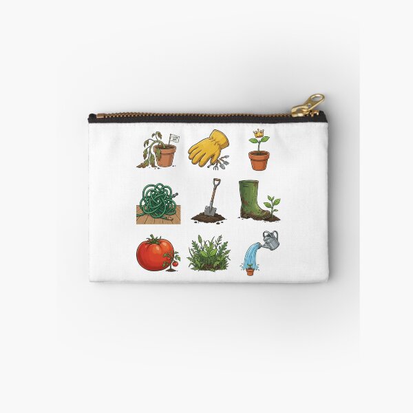 Item preview, Funny Plant Parent Struggles Black Thumb Gardening Sticker Pack designed and sold by mood-draftsman.