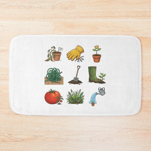 Item preview, Funny Plant Parent Struggles Black Thumb Gardening Sticker Pack designed and sold by mood-draftsman.