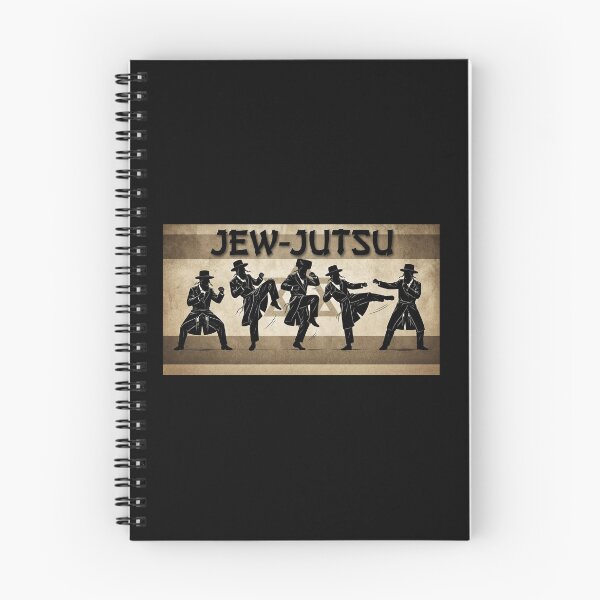 Item preview, Jew-Jutsu - Funny Martial Arts Parody with Hasidic Figures designed and sold by sb2114.