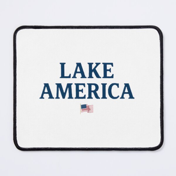 Item preview, Lake America Scenic United States Flag Nature Landscape Design designed and sold by shahroozj.
