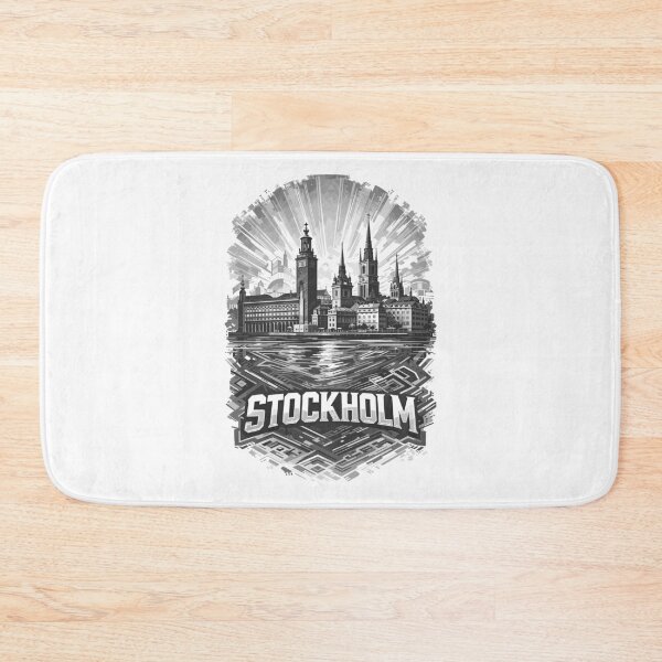 Item preview, Stockholm Silhouette – Proud in Black and White designed and sold by Pineapple-Tree.