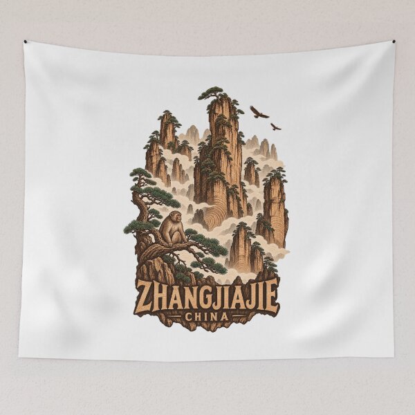 Item preview, Zhangjiajie - China designed and sold by StudioRedKoala.
