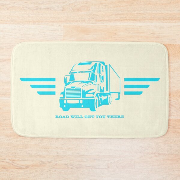 Item preview, Classic Trucker Art | Trucker Life | Road Will Get You There designed and sold by Half Mess.