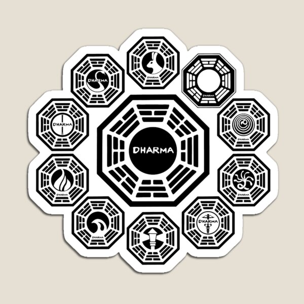 Item preview, DHARMA Initiative Island Station Logos Schematic designed and sold by EvaArtRosario.