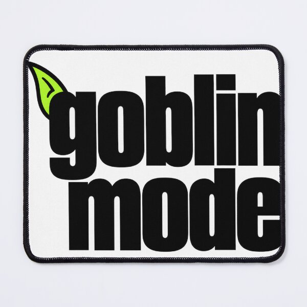 Item preview, Goblin Mode Green Ear Text designed and sold by Alphakenon.