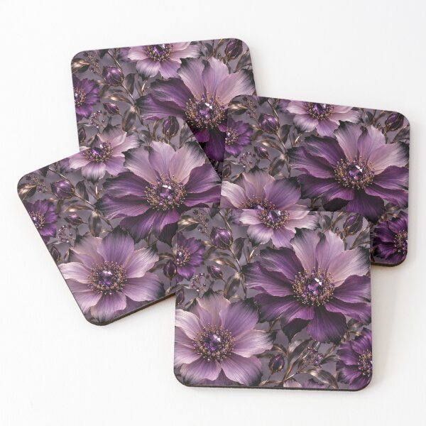 Item preview, Purple Floral Pattern designed and sold by LiMarchee.