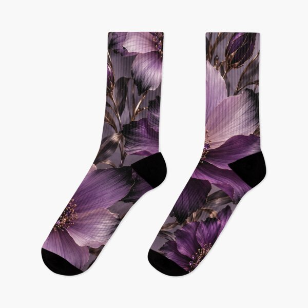 Item preview, Purple Floral Pattern designed and sold by LiMarchee.