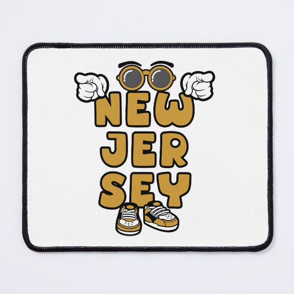 Item preview, NEW JERSEY Graffiti Retro Lettering designed and sold by NFTWords.