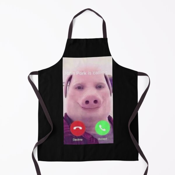 Item preview, John Pork Is Calling Meme designed and sold by UnrealShopKelko.