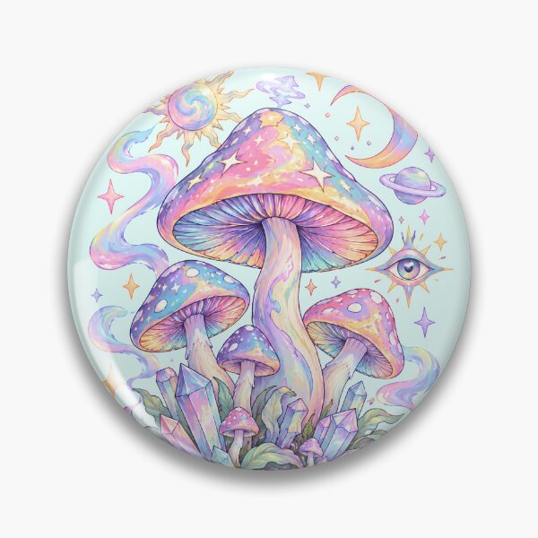 Item preview, Pastel Celestial Magic Mushrooms designed and sold by Skyrocketz.