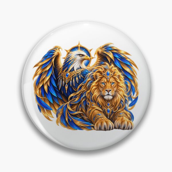 Item preview, Royal emblem of the lion and the eagle designed and sold by Hassine-Art.
