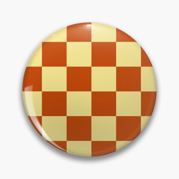 Item preview, Retro Orange Checkerboard Pattern designed and sold by jianina-alondra.