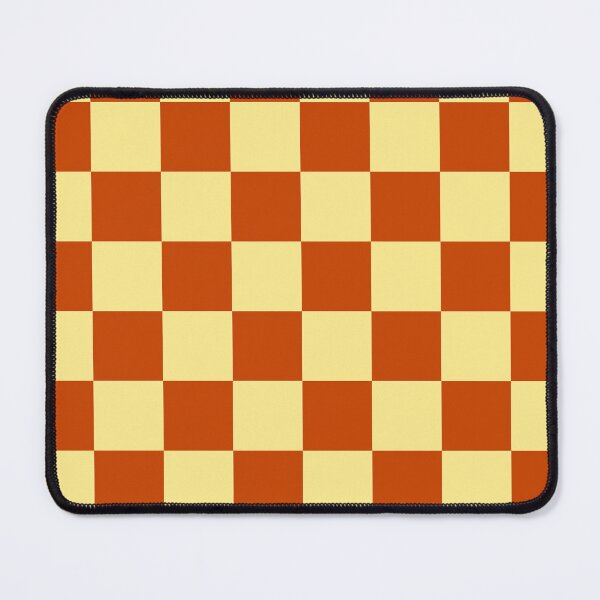 Item preview, Retro Orange Checkerboard Pattern designed and sold by jianina-alondra.