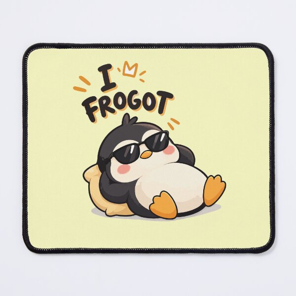 Item preview, I FROGOT Funny Penguin Sunglasses Cute Animal Pun designed and sold by BongLines.