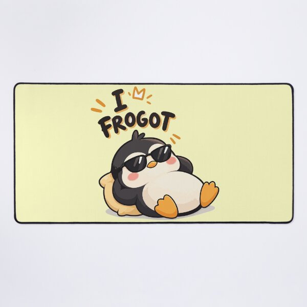 Item preview, I FROGOT Funny Penguin Sunglasses Cute Animal Pun designed and sold by BongLines.