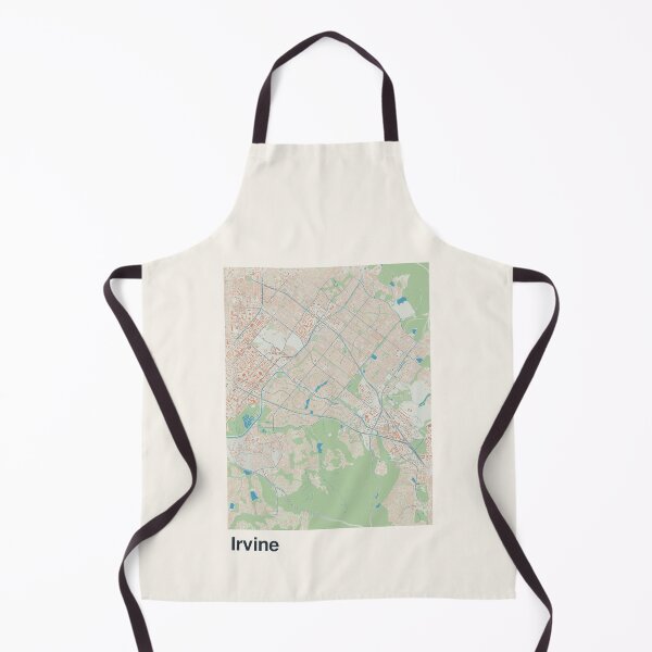 Item preview, Irvine Minimalistic Map Art designed and sold by MapsNerd.