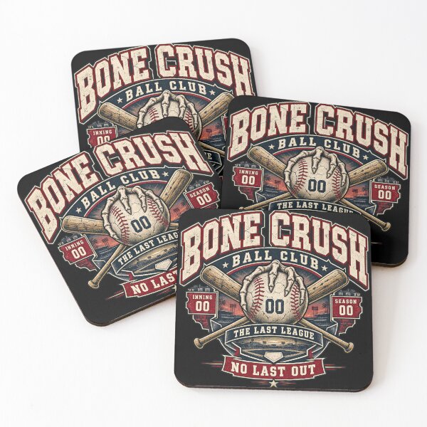 Item preview, Bone Crush – Vintage Skeleton Baseball Club Graphic designed and sold by PhilllandArt.