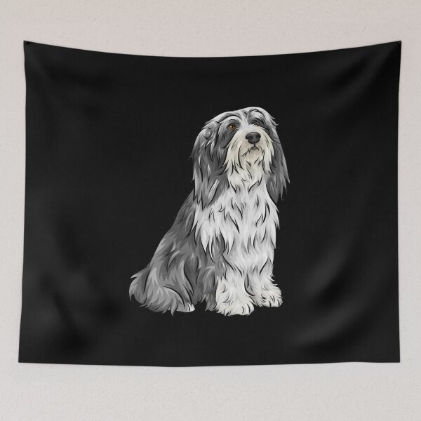 Item preview, Bearded Collie  Cute Dog Art Sticker designed and sold by quyenphoshop.