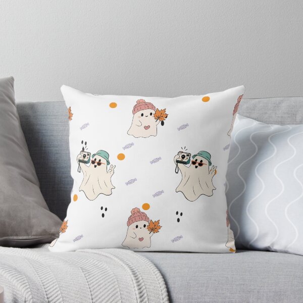 Item preview, Cute Spooky Ghosts Fall and Halloween Pattern designed and sold by Tee-Pulse.