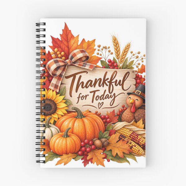 Item preview, Thankful for Today | Thanksgiving Harvest designed and sold by Moonya26.