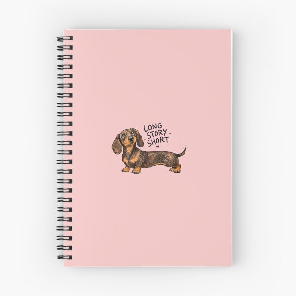Item preview, Long Story Short Dachshund — Funny Cute Wiener Dog designed and sold by CROFTARTS.