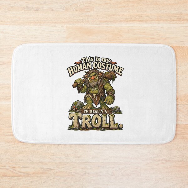 Item preview, This Is My Human Disguise I'm Really a Troll Funny Fantasy designed and sold by thefirstbroo.