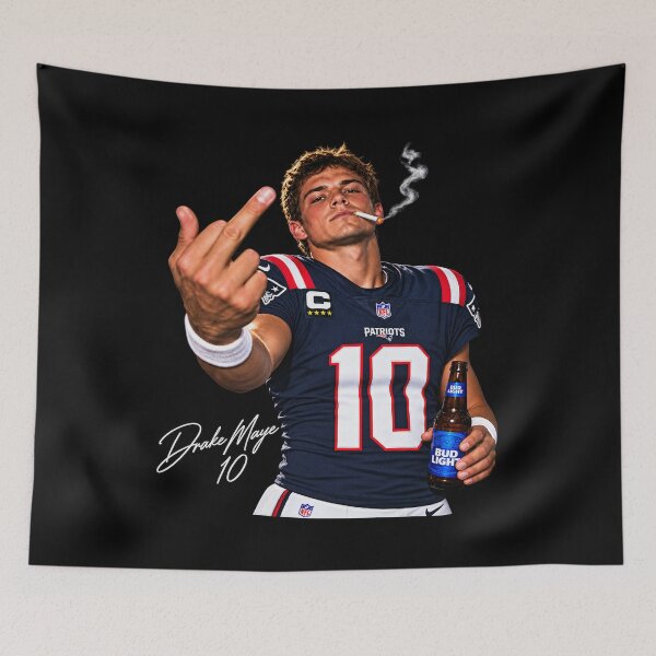 Item preview, Drake Maye Middle Finger designed and sold by moabeArtistic.