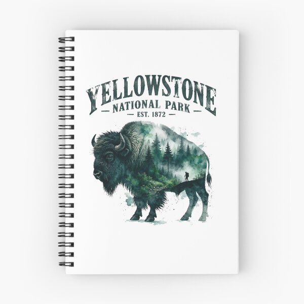 Item preview, YellowStone National Park. American Bison. designed and sold by Birdie and Flynn.