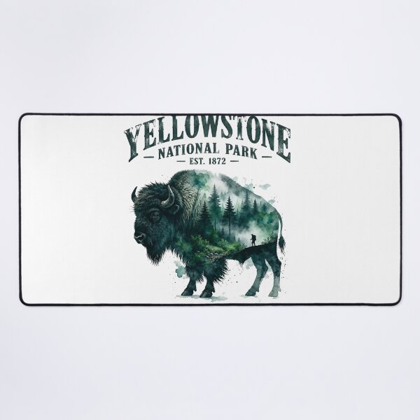 Item preview, YellowStone National Park. American Bison. designed and sold by Birdie and Flynn.