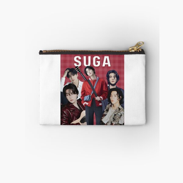 Item preview, Min Yoongi Inspired Red and White Aesthetic Kpop Fan Art Design designed and sold by SpaceWaifu.