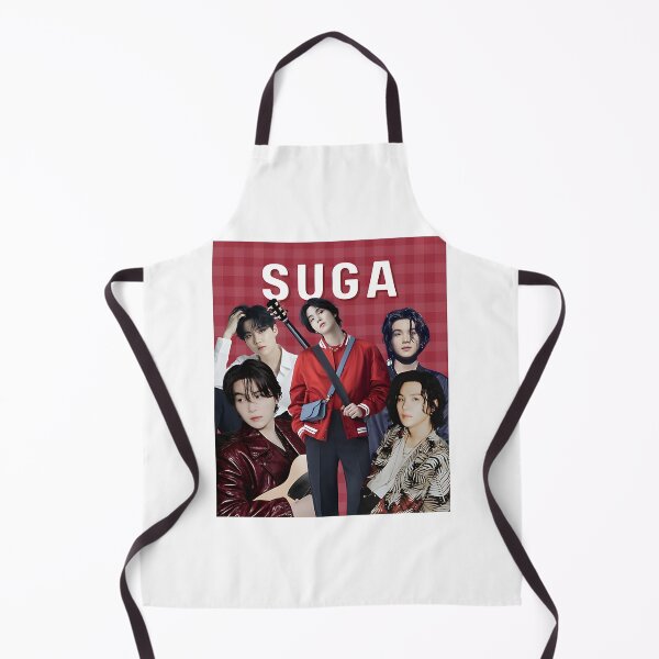 Item preview, Min Yoongi Inspired Red and White Aesthetic Kpop Fan Art Design designed and sold by SpaceWaifu.