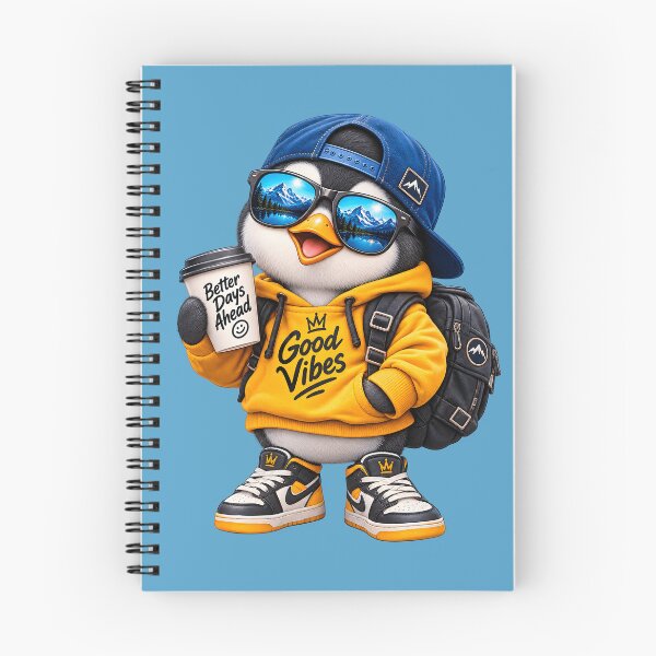 Item preview, Cool Penguin Good Vibes Streetwear designed and sold by Nixora.