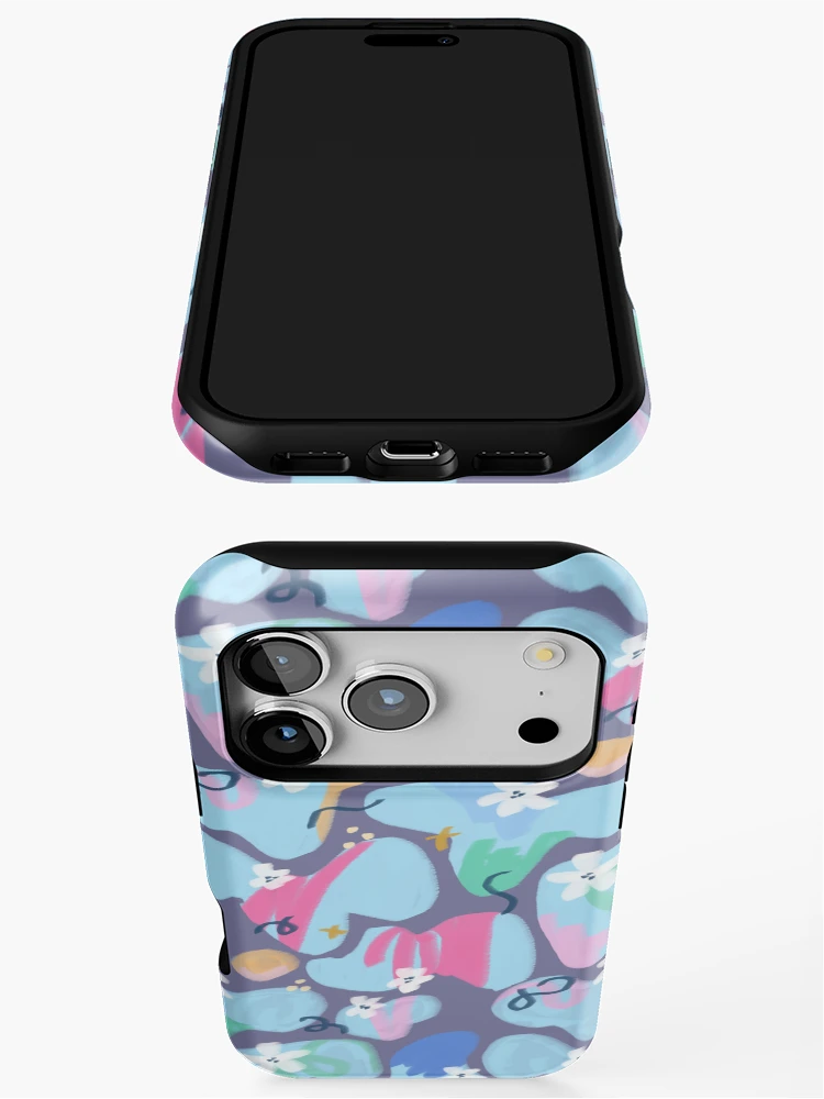 Thumbnail 3 of 4, iPhone Case, Abstract flower pattern designed and sold by M.lodhi.