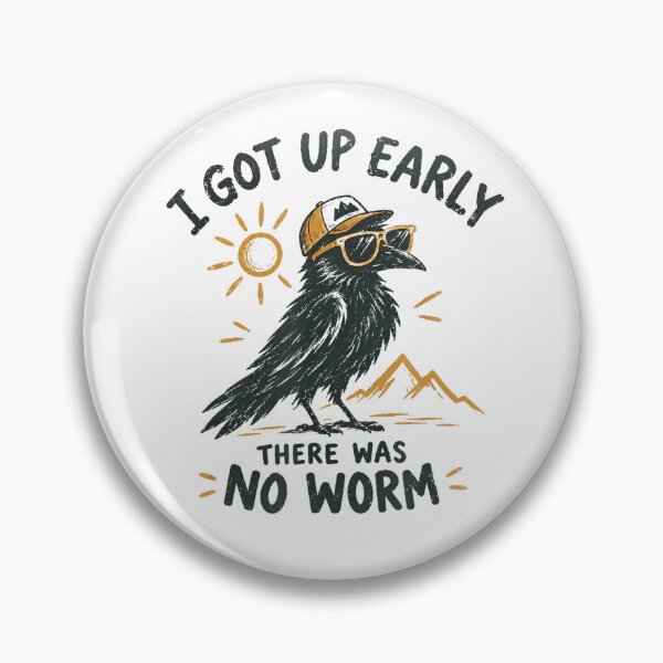 Item preview, I Got Up Early Funny Raven Joke designed and sold by NoeValdric.