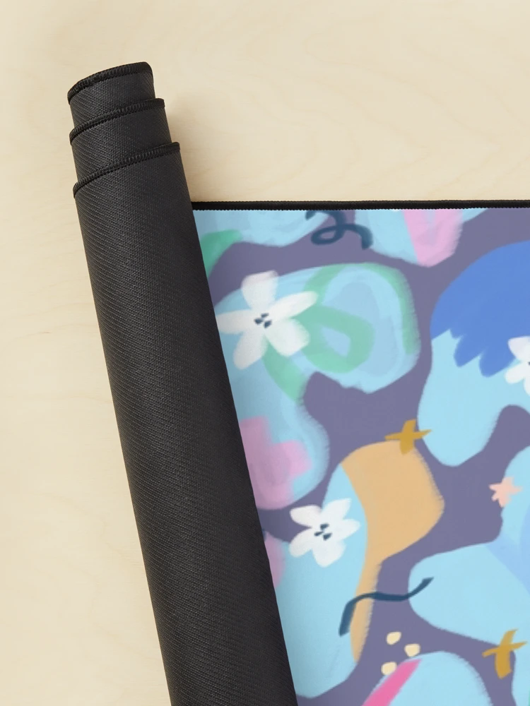 Thumbnail 2 of 5, Mouse Pad, Abstract flower pattern designed and sold by M.lodhi.