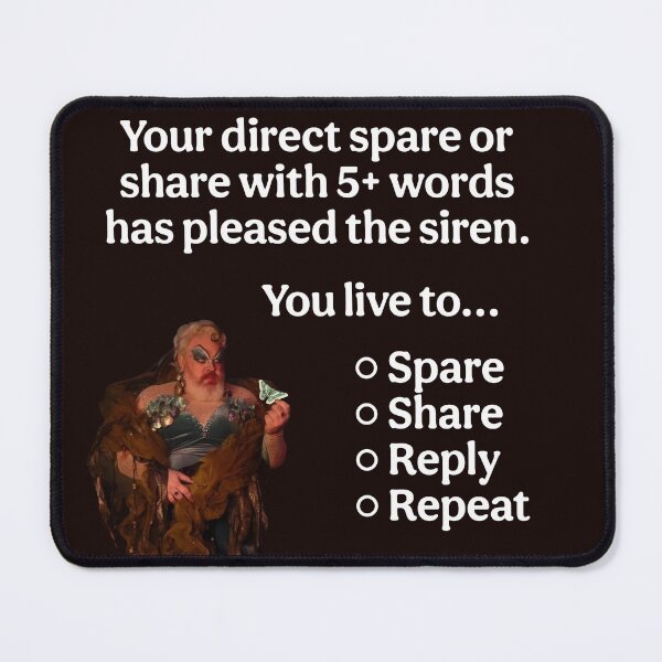 Item preview, Pleased Siren designed and sold by AYTFA.